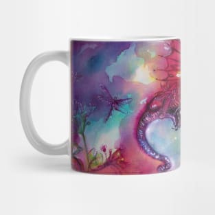 GARDEN OF THE LOST SHADOWS ,FLYING RED DRAGON Mug